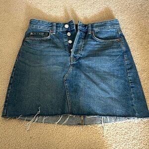 Jean skirt